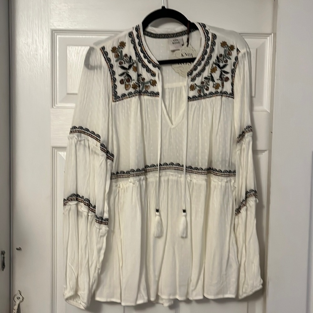 Knox rose bohemian flowy top